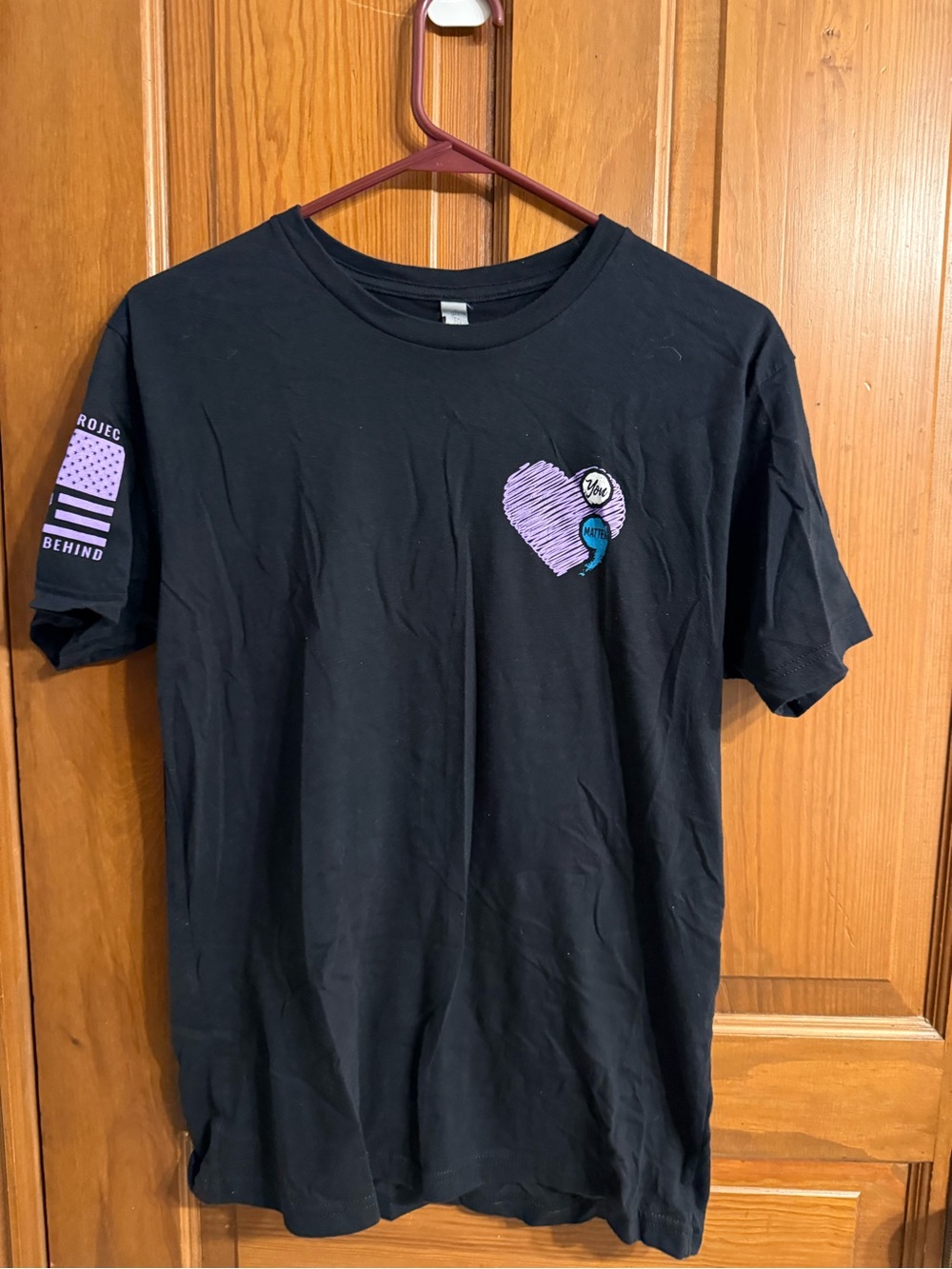 Black mental health graphic tshirt